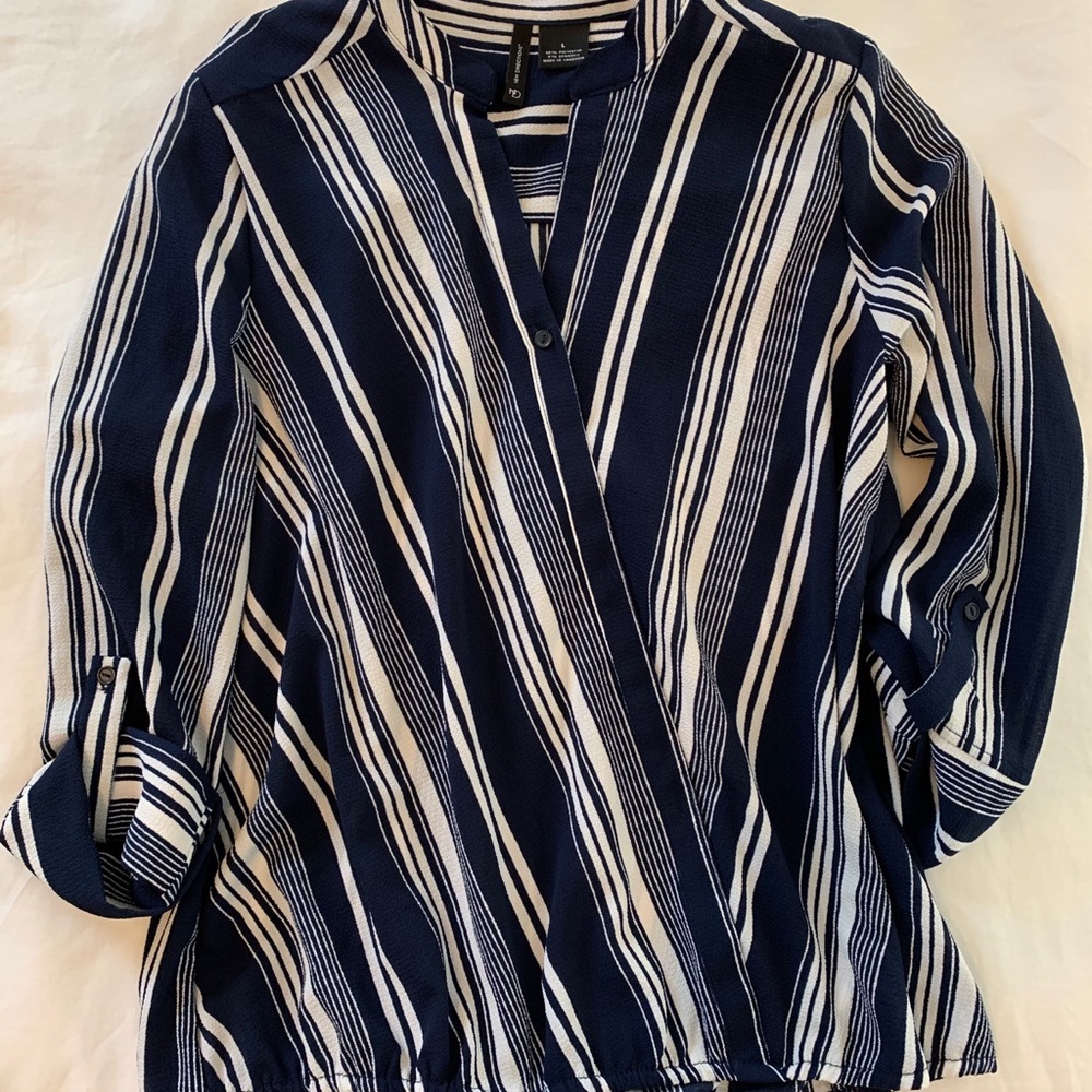 Blue New Directions Top